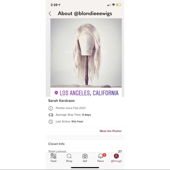 THIEF WARNING CASING UR SHOP - @blondieeewigs - Picture 11 of 16